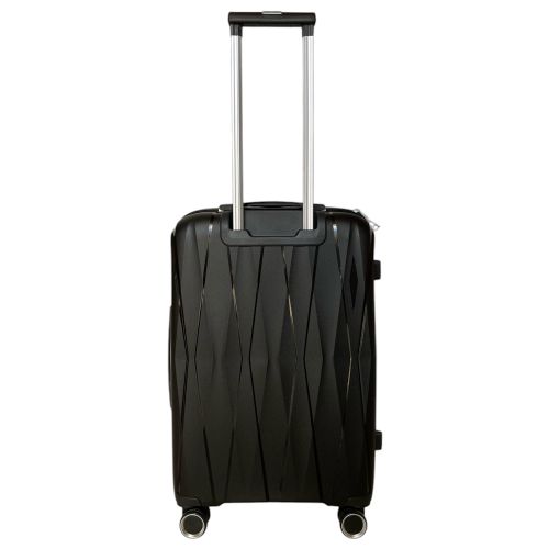 Чемодан средний M Madisson Snowball 51103 полипропилен Черный