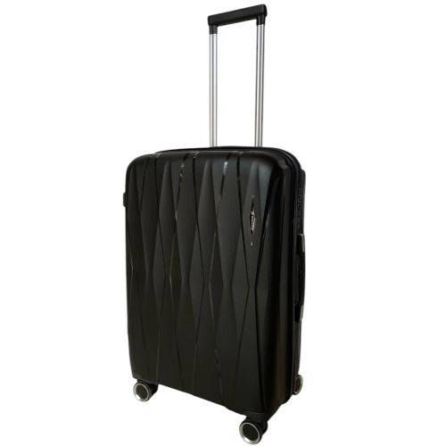 Чемодан средний M Madisson Snowball 51103 полипропилен Черный