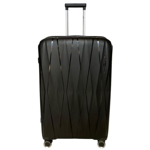 Чемодан большой L Madisson Snowball 51103 полипропилен Черный