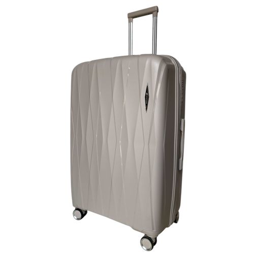 Чемодан большой L Madisson Snowball 51103 полипропилен Шампань