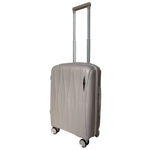 Чемодан малый под ручную кладь S Madisson Snowball 51103 полипропилен Шампань