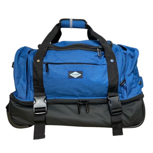 Дорожная сумка на колесах маленькая S Lee Cooper 41650 полиэстер Синий