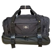 Дорожная сумка на колесах маленькая S Lee Cooper 41650 полиэстер Чёрный