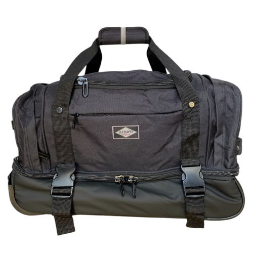 Дорожная сумка на колесах маленькая S Lee Cooper 41650 полиэстер Чёрный