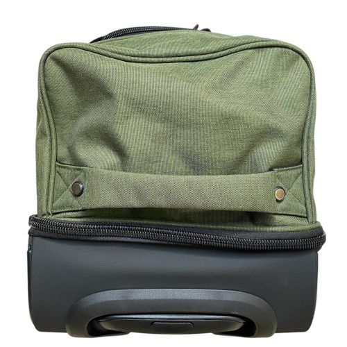 Дорожная сумка на колесах средняя M Lee Cooper 41670 полиэстер Зеленый