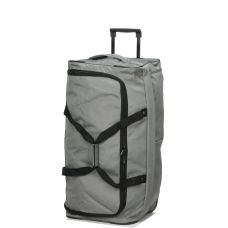 Дорожная сумка на колесах маленькая Snowball 32152 полиэстер S Серый