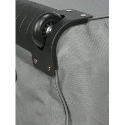 Дорожная сумка на колесах маленькая Snowball 32152 полиэстер S Серый