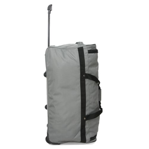 Дорожная сумка на колесах маленькая Snowball 32152 полиэстер S Серый