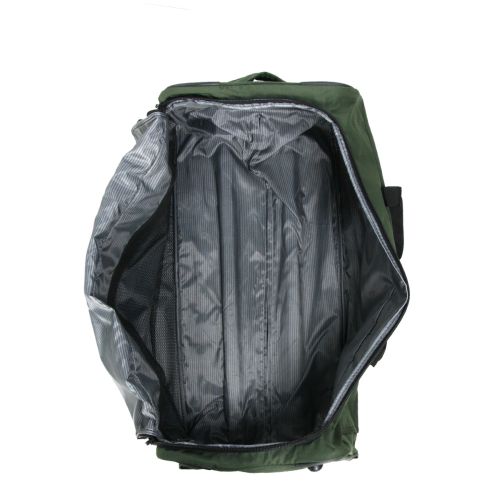 Дорожная сумка на колесах маленькая Snowball 32152 полиэстер S Темно-зеленый