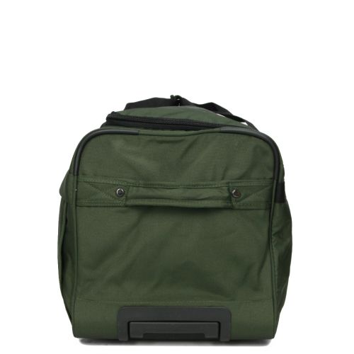 Дорожная сумка на колесах маленькая Snowball 32152 полиэстер S Темно-зеленый