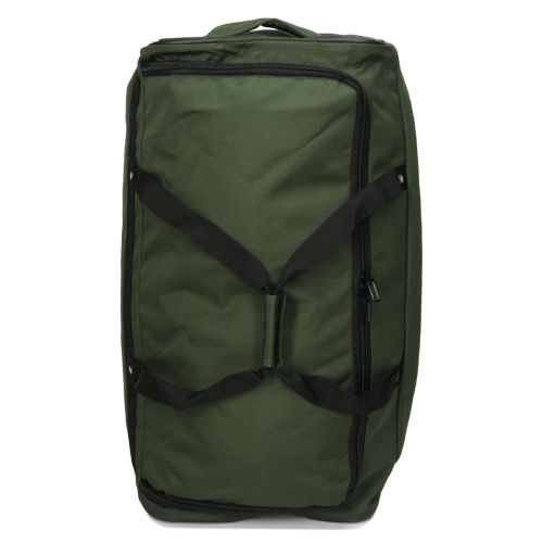 Дорожная сумка на колесах маленькая Snowball 32152 полиэстер S Темно-зеленый