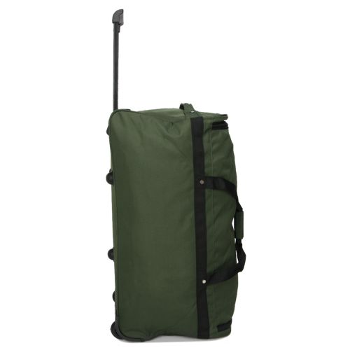 Дорожная сумка на колесах маленькая Snowball 32152 полиэстер S Темно-зеленый