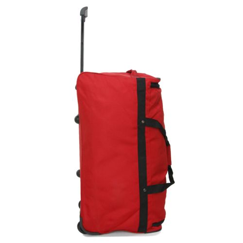 Дорожная сумка на колесах маленькая Snowball 32152 полиэстер S Красный