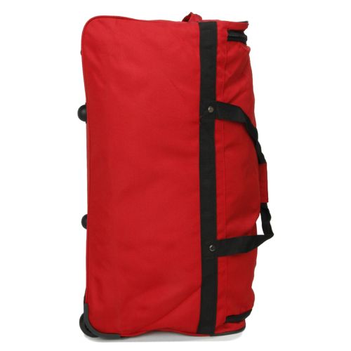 Дорожная сумка на колесах маленькая Snowball 32152 полиэстер S Красный