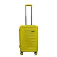 Чемодан малый ручная кладь Milano bag 050 полипропилен S Желтый