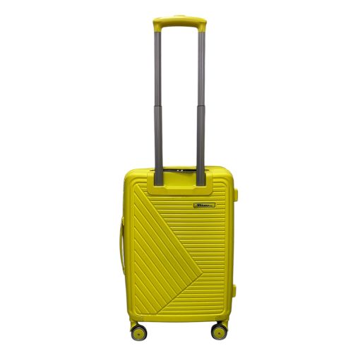 Чемодан малый ручная кладь Milano bag 050 полипропилен S Желтый