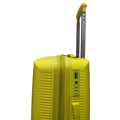 Чемодан малый ручная кладь Milano bag 050 полипропилен S Желтый