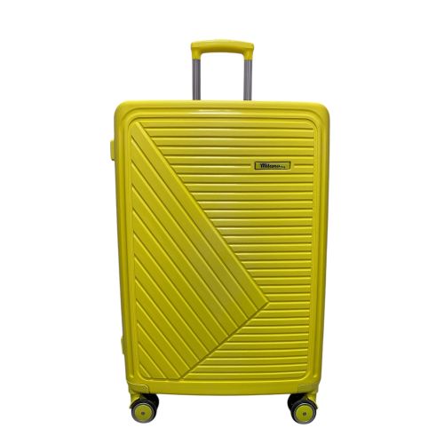 Чемодан средний Milano bag 050 полипропилен M Желтый