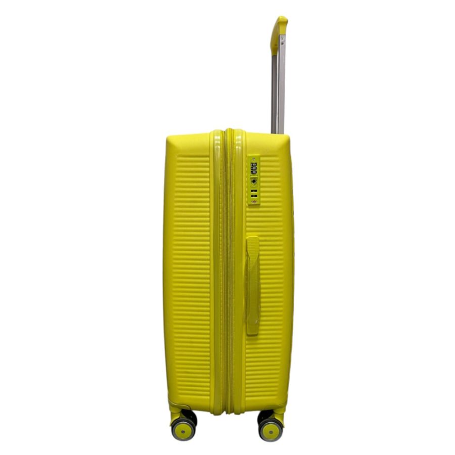 Чемодан средний Milano bag 050 полипропилен M Желтый