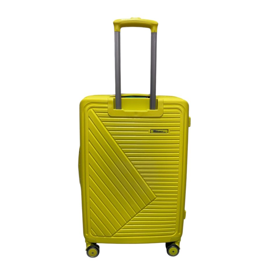 Чемодан средний Milano bag 050 полипропилен M Желтый