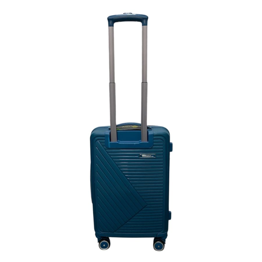 Чемодан мини ручная кладь Milano bag 050 полипропилен XS Морская волна