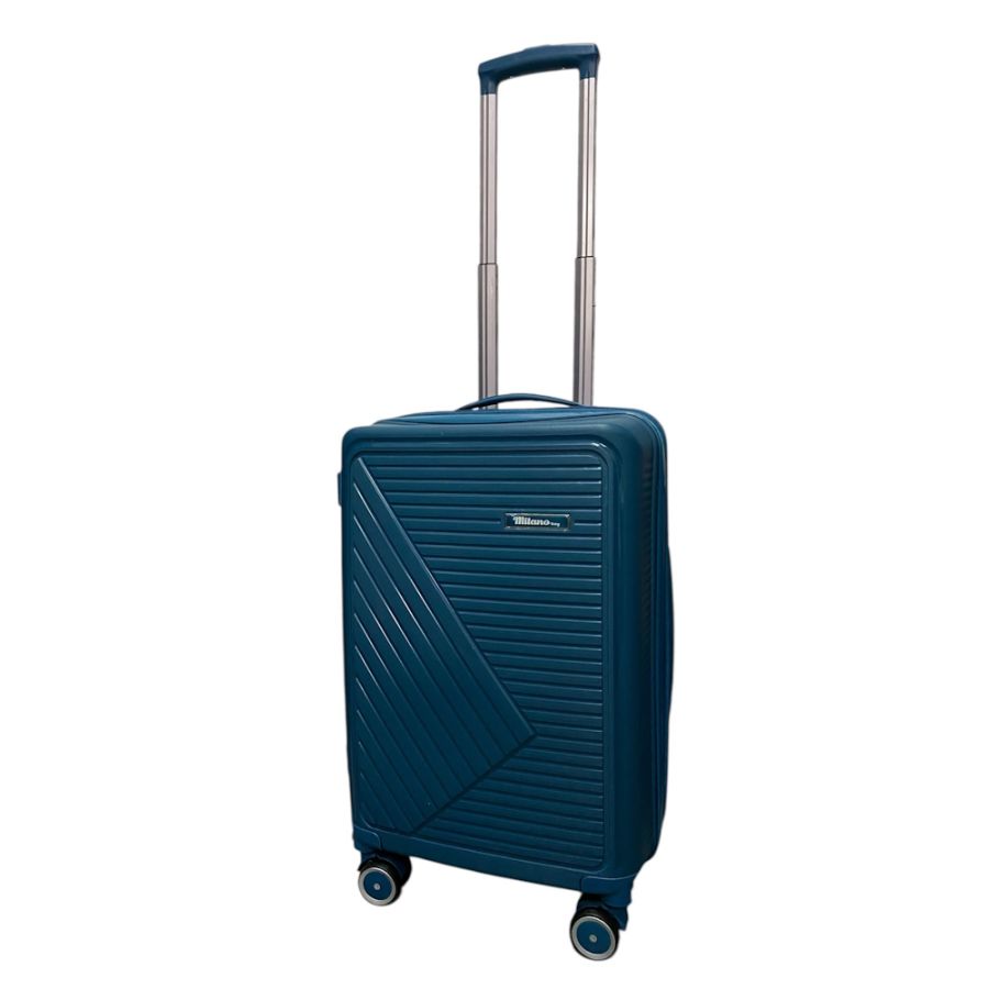 Чемодан мини ручная кладь Milano bag 050 полипропилен XS Морская волна