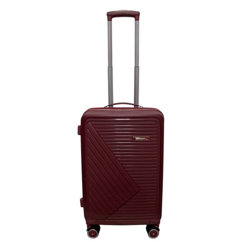 Чемодан мини ручная кладь Milano bag 050 полипропилен XS Бордовый