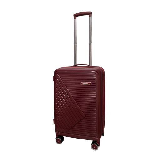 Чемодан мини ручная кладь Milano bag 050 полипропилен XS Бордовый