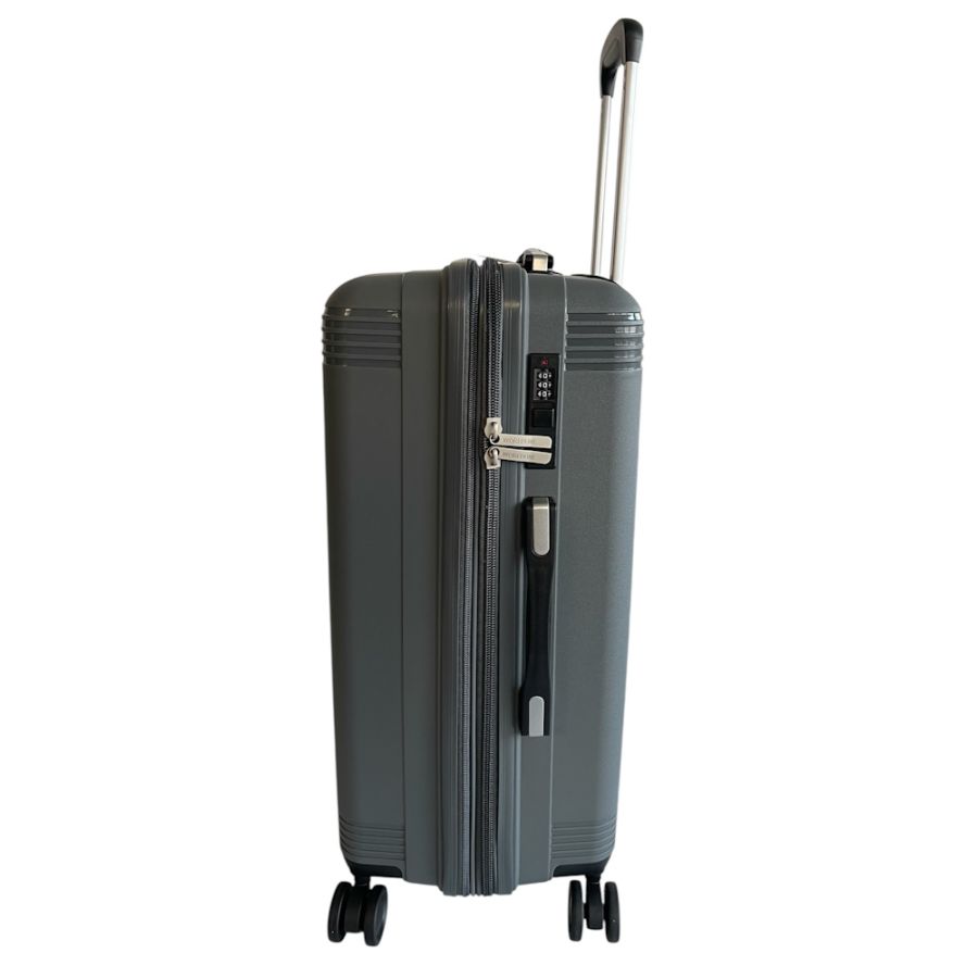 Чемодан малый для ручной клади Worldline Airtex 292 полипропилен S Cерый