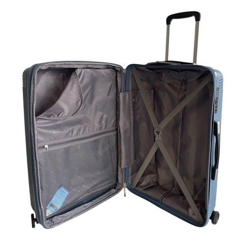 Чемодан малый для ручной клади Worldline Airtex 292 полипропилен S Cиний