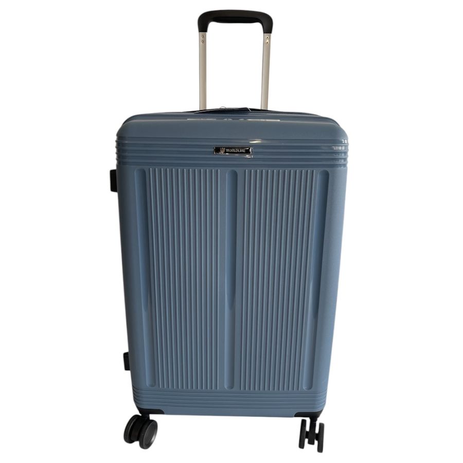Чемодан средний Worldline Airtex 292 полипропилен M Синий