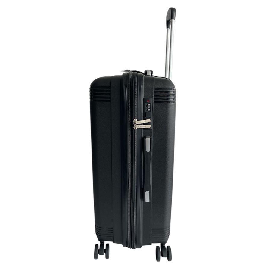 Чемодан большой Worldline Airtex 292 полипропилен L Черный