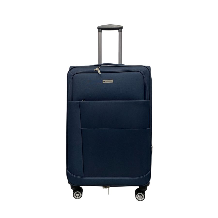 Чемодан средний Worldline Airtex 620 полиэстер M Темно-синий