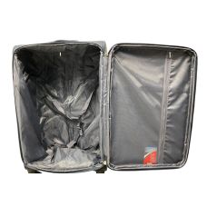 Чемодан средний Worldline Airtex 620 полиэстер M Темно-синий