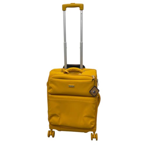 Чемодан малый для ручной клади Snowball 48103 нейлон S Желтый