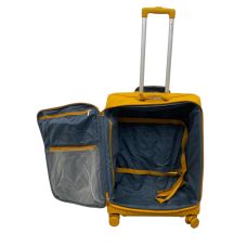 Чемодан средний Snowball 48103 нейлон М Желтый