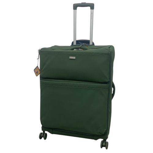 Чемодан большой Snowball 48103 нейлон L Темно-зеленый