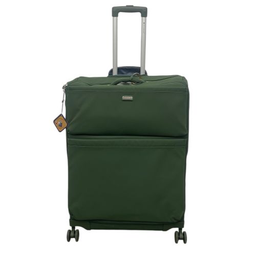 Чемодан большой Snowball 48103 нейлон L Темно-зеленый
