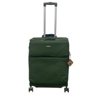 Чемодан средний Snowball 48103 нейлон М Темно-зеленый