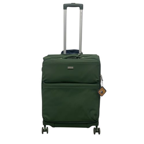Чемодан средний Snowball 48103 нейлон М Темно-зеленый