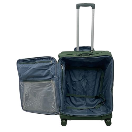 Чемодан средний Snowball 48103 нейлон М Темно-зеленый