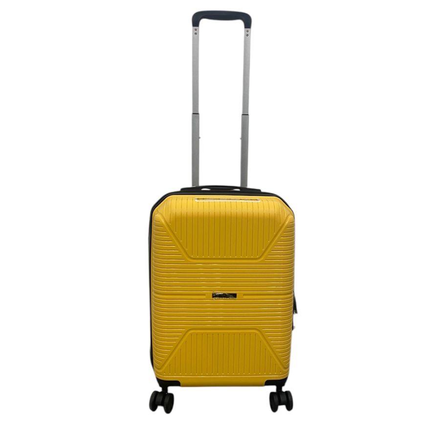 Чемодан малый для ручной клади Worldline Airtex 291 полипропилен S Желтый