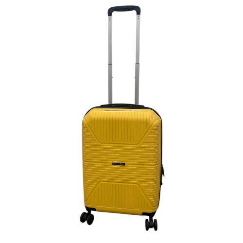 Чемодан малый для ручной клади Worldline Airtex 291 полипропилен S Желтый