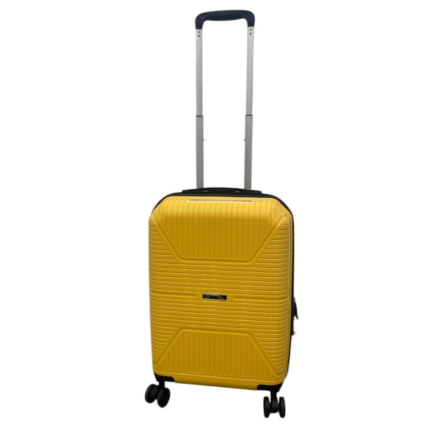 Чемодан малый для ручной клади Worldline Airtex 291 полипропилен S Желтый