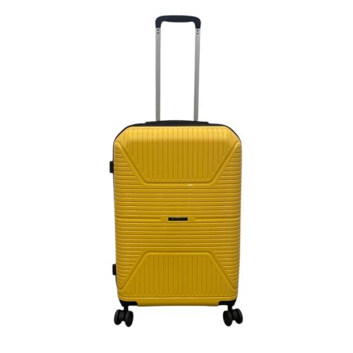 Чемодан средний Worldline Airtex 291 полипропилен M Желтый