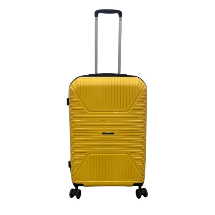 Чемодан средний Worldline Airtex 291 полипропилен M Желтый