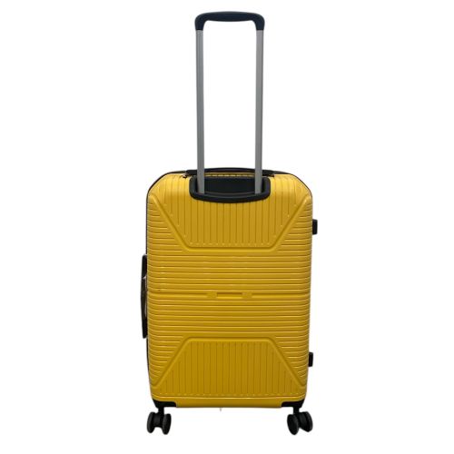 Чемодан средний Worldline Airtex 291 полипропилен M Желтый
