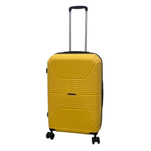 Чемодан средний Worldline Airtex 291 полипропилен M Желтый