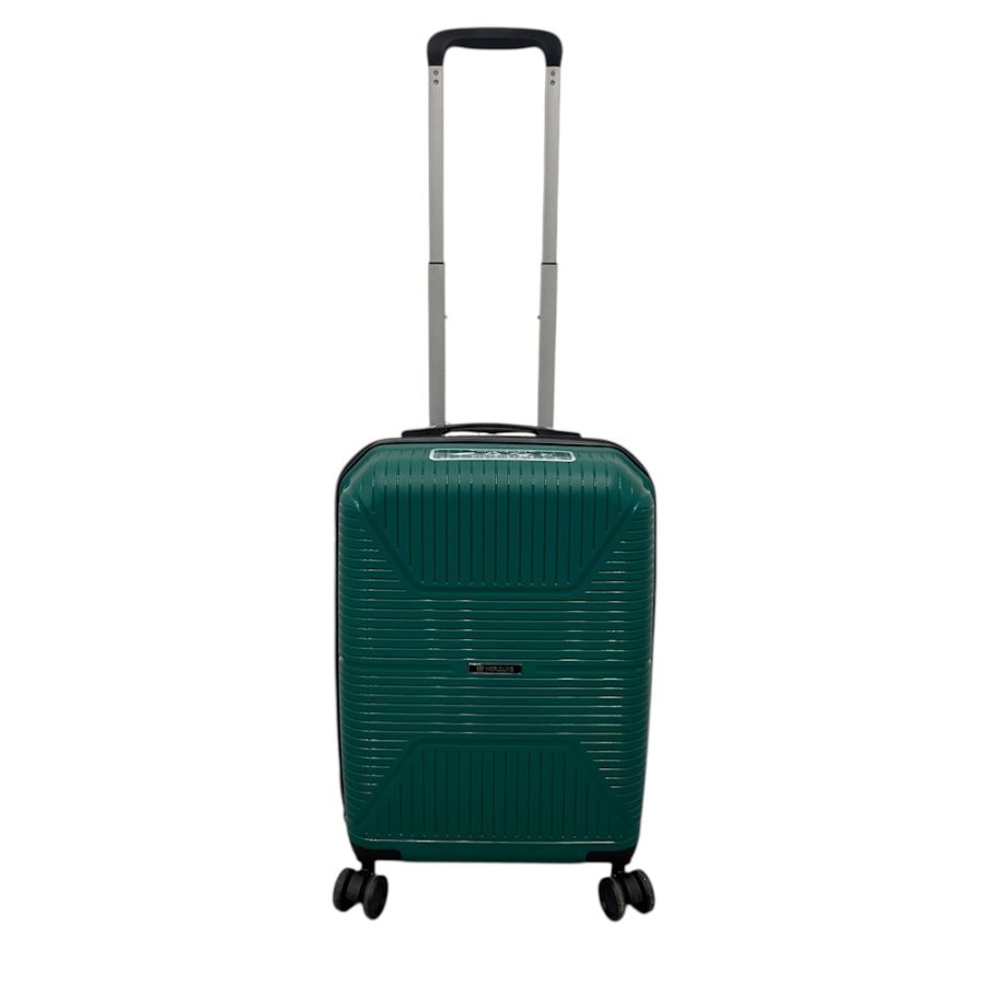 Чемодан малый для ручной клади Worldline Airtex 291 полипропилен S Зелёный