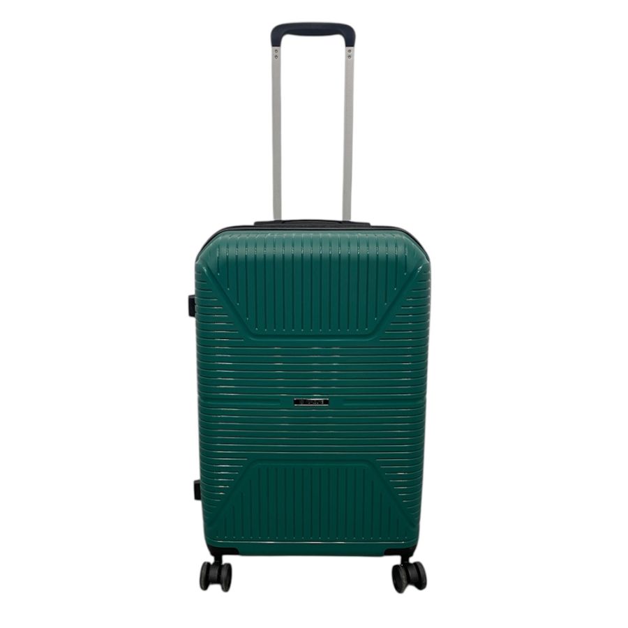 Чемодан средний Worldline Airtex 291 полипропилен M Зеленый